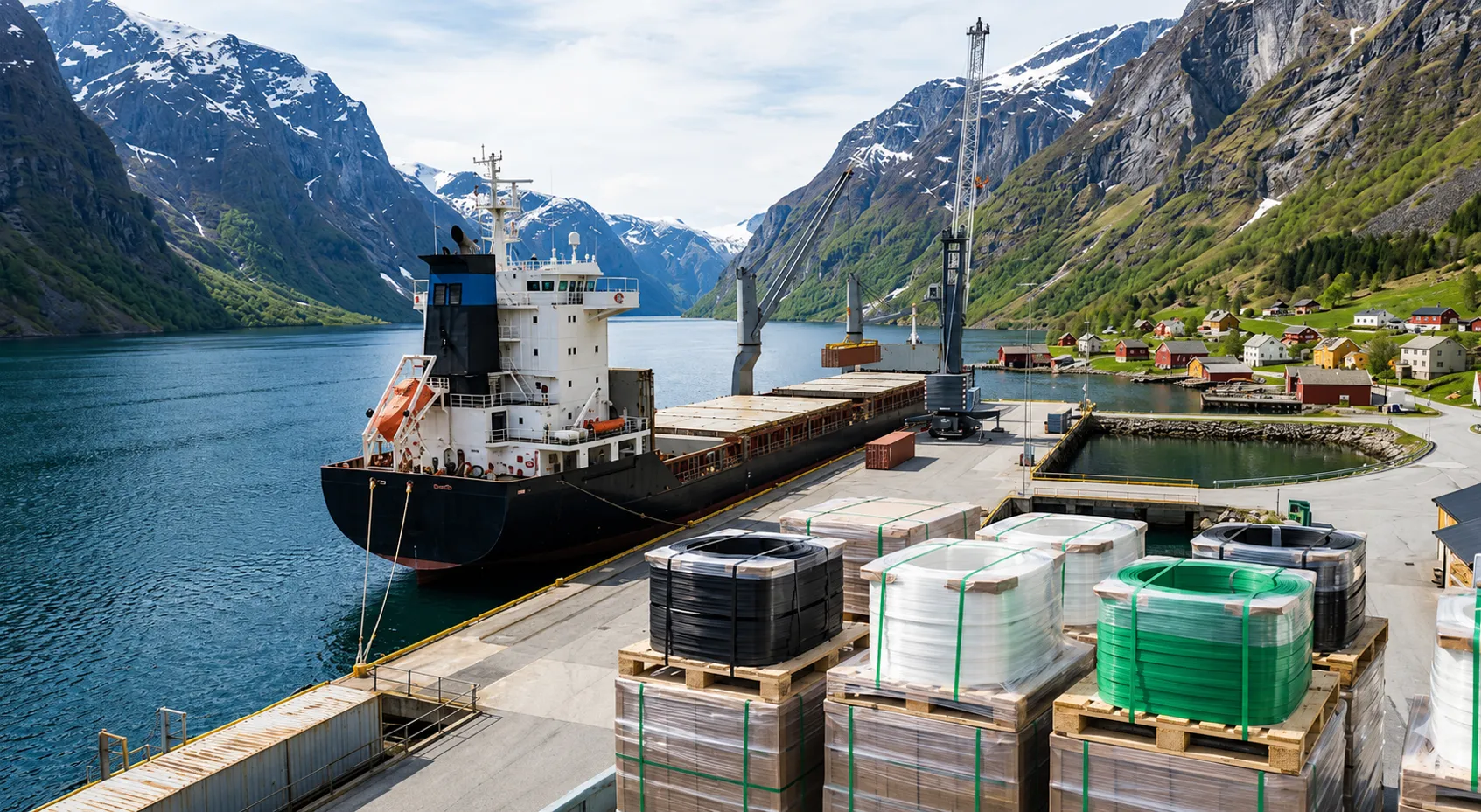 PP Strapping Band Exporter Norway — Greenstrix Supply